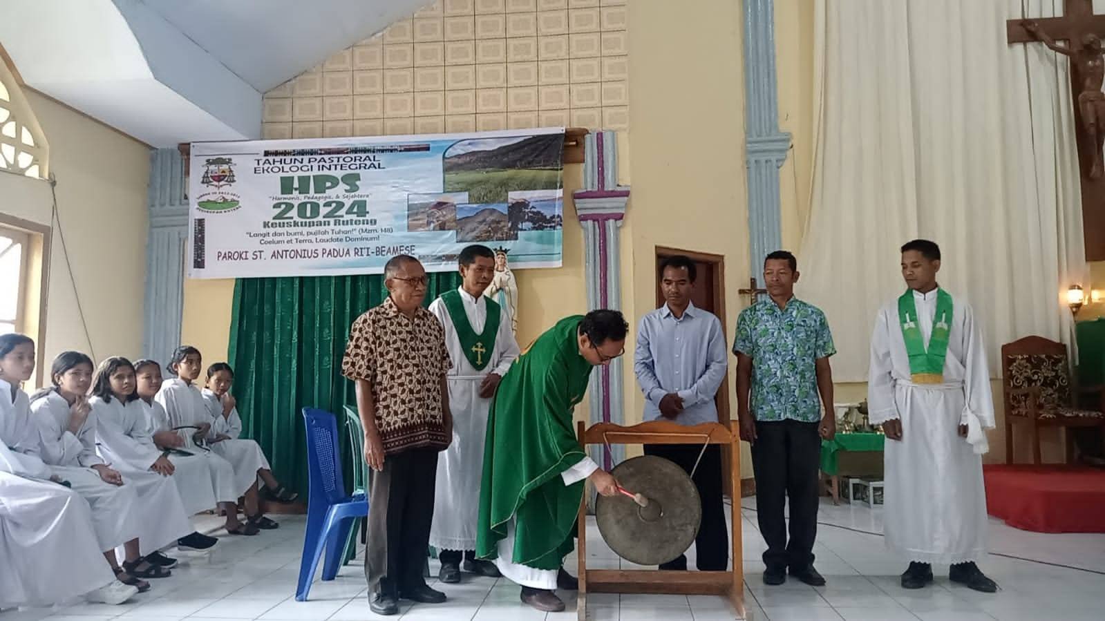 MISA LAUNCHING TAHUN PASTORAL EKOLOGI INTEGRAL 2024